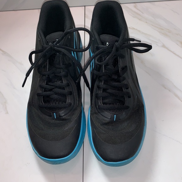 PUMA Mens Mb.02 Phenom Basketball Sneakers Shoes - Black - Picture 2 of 6